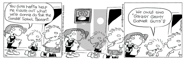 Soup to Nutz - Old on Saturday March 9, 2002 Comic Strip