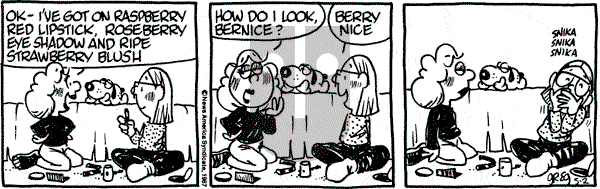 Luann on Saturday May 2, 1987 Comic Strip