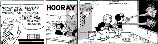 Nancy Classics on Saturday March 7, 2015 Comic Strip