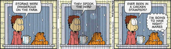 Garfield on Tuesday October 6, 2015 Comic Strip