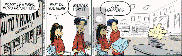 Baldo on Tuesday March 10, 2009 Comic Strip