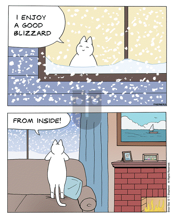 Snow Sez on Saturday February 17, 2024 Comic Strip