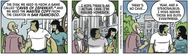 Alley Oop on Wednesday February 20, 2019 Comic Strip