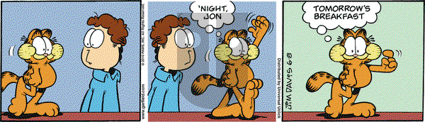 Garfield on Tuesday June 8, 2010 Comic Strip