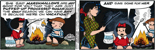 Nancy on Wednesday July 31, 2013 Comic Strip