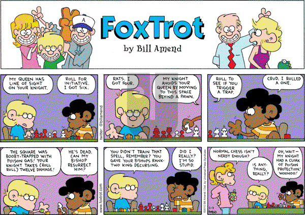 FoxTrot on Sunday February 7, 2010 Comic Strip