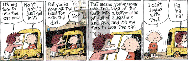 Cul de Sac on Monday March 25, 2013 Comic Strip
