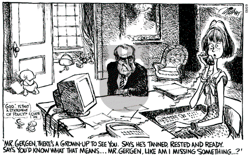 Pat Oliphant on Thursday June 3, 1993 Comic Strip