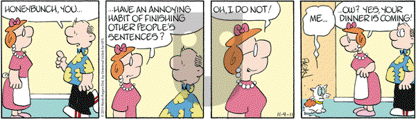 Drabble on Wednesday November 9, 2011 Comic Strip
