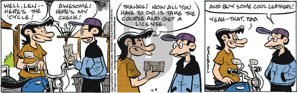 Edge City on Wednesday April 9, 2025 Comic Strip
