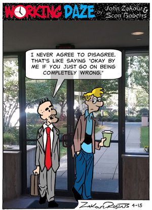 Working Daze on Tuesday April 15, 2025 Comic Strip