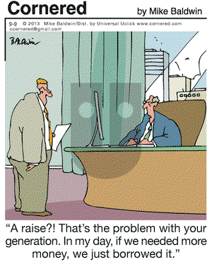 Cornered on Monday September 9, 2013 Comic Strip