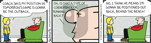 The Born Loser on Friday September 7, 2018 Comic Strip