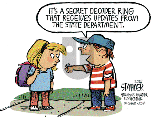 Jeff Stahler on Saturday March 29, 2025 Comic Strip