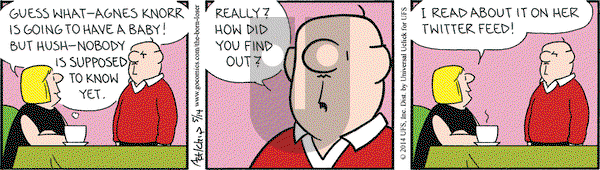 The Born Loser on Wednesday May 14, 2014 Comic Strip