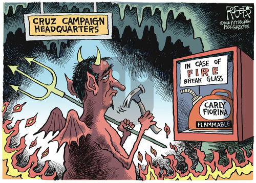Rob Rogers on Sunday May 1, 2016 Comic Strip