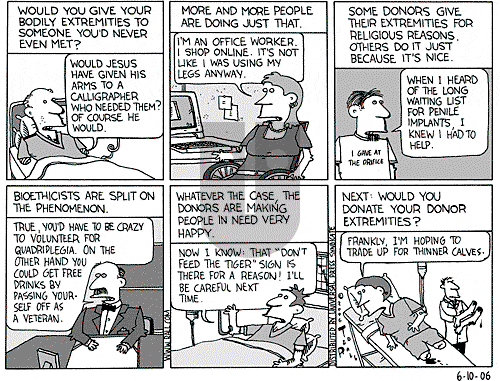 Ted Rall on Saturday June 10, 2006 Comic Strip