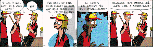 Lucky Cow on Monday April 3, 2006 Comic Strip