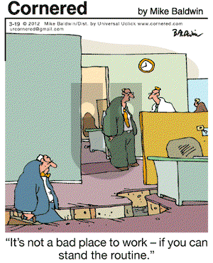 Cornered on Monday March 19, 2012 Comic Strip
