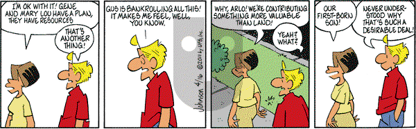 Arlo and Janis on Saturday April 16, 2011 Comic Strip