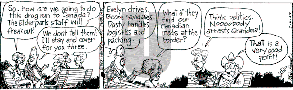 The Elderberries on Friday May 6, 2005 Comic Strip