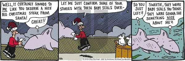 Overboard on Wednesday December 4, 2019 Comic Strip