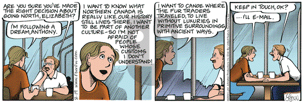 For Better or For Worse on Thursday August 19, 2004 Comic Strip