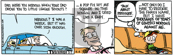 Red and Rover on Wednesday April 4, 2001 Comic Strip