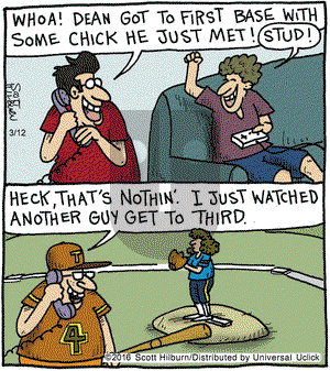 The Argyle Sweater on Saturday March 12, 2016 Comic Strip