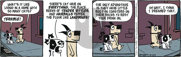 Pooch Cafe on Wednesday October 24, 2012 Comic Strip