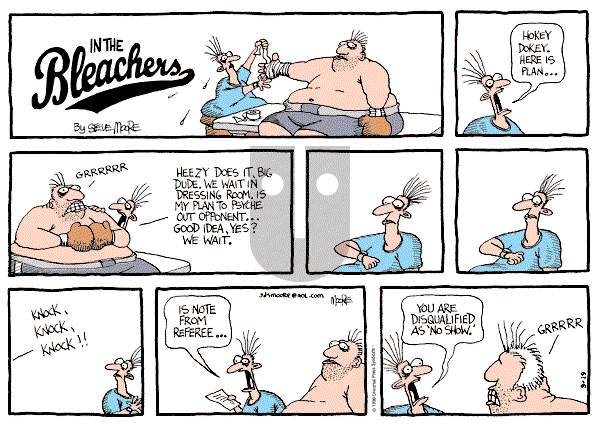 In the Bleachers on Sunday September 29, 1996 Comic Strip