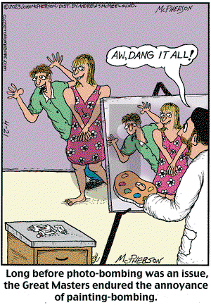 Close to Home on Friday April 21, 2023 Comic Strip