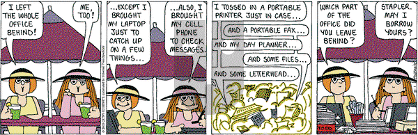 Cathy Classics - Tuesday August 1, 2000 Comic Strip