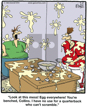 In the Bleachers on Saturday January 2, 2010 Comic Strip