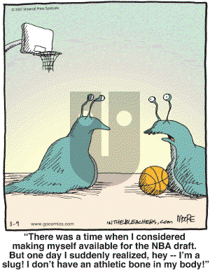 In the Bleachers - Friday March 9, 2007 Comic Strip