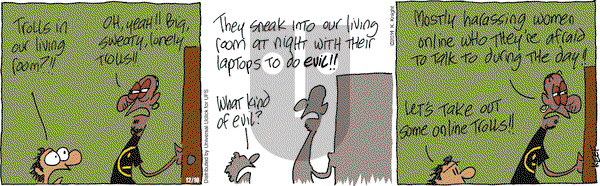 The Knight Life on Wednesday December 10, 2014 Comic Strip