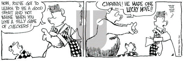 The Grizzwells on Saturday January 29, 2000 Comic Strip