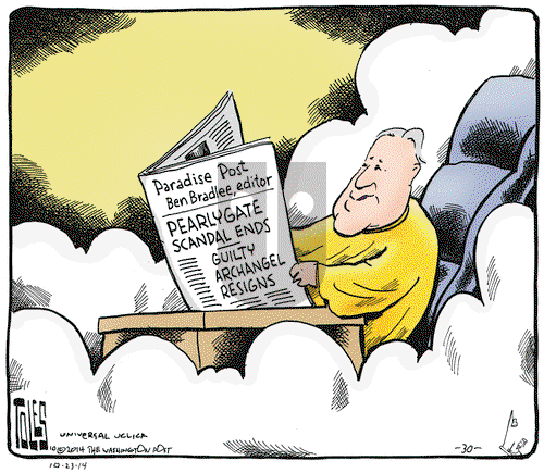 Tom Toles on Thursday October 23, 2014 Comic Strip