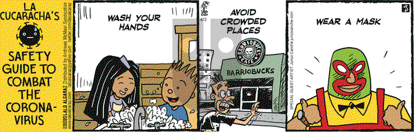 La Cucaracha on Friday April 3, 2020 Comic Strip