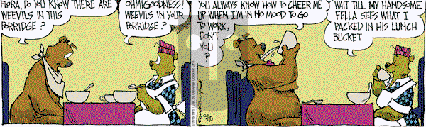 The Grizzwells on Thursday March 10, 2016 Comic Strip