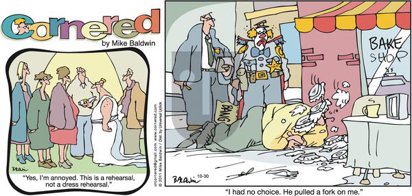 Cornered on Sunday October 30, 2011 Comic Strip