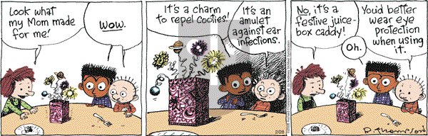 Cul de Sac on Wednesday February 28, 2018 Comic Strip