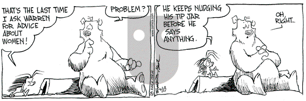 The Grizzwells on Monday February 13, 2006 Comic Strip