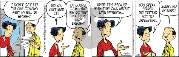 Baldo on Friday August 13, 2010 Comic Strip