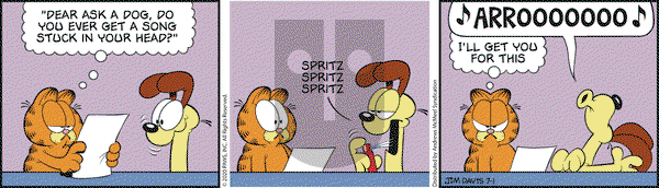 Garfield on Wednesday July 1, 2020 Comic Strip
