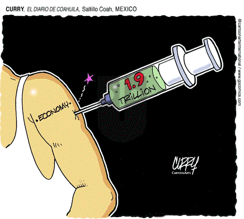 ViewsAmerica on Wednesday March 17, 2021 Comic Strip