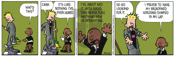 Frazz on Friday February 25, 2005 Comic Strip