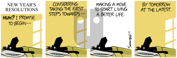 Dark Side of the Horse on Friday January 1, 2016 Comic Strip