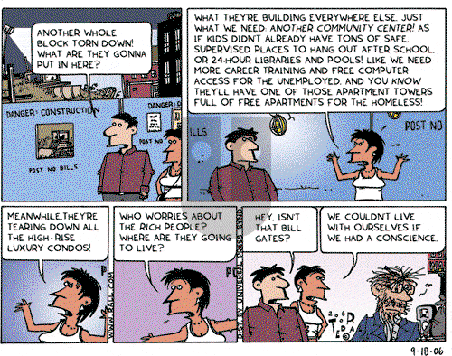 Ted Rall - Monday September 18, 2006 Comic Strip