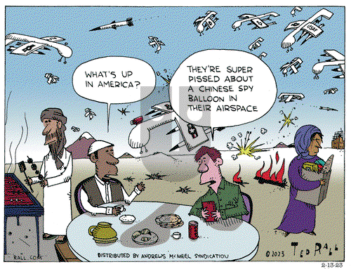 Ted Rall - Monday February 13, 2023 Comic Strip